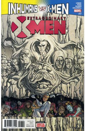 Extraordinary X-Men 17 published by Marvel with cover art by Ken Lashley
