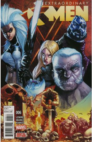 Extraordinary X-Men 6 published by Marvel with cover art by Humberto Ramos