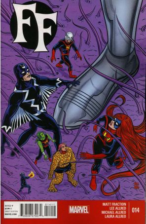 FF (2nd Series) 14 published by Marvel with cover art by Mike Allred