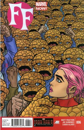 FF (2nd Series) 6 published by Marvel with cover art by Mike Allred