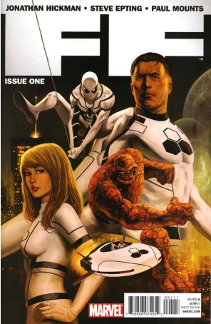 FF 1 published by Marvel with cover art by Steve Epting