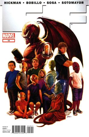 FF 12 published by Marvel with cover art by Steve Epting