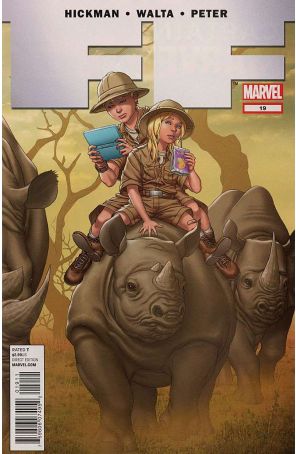 FF 19 published by Marvel with cover art by Mike Choi