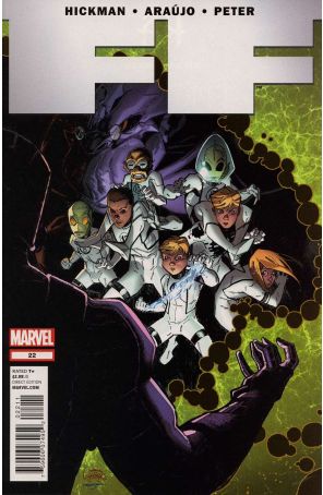 FF 22 published by Marvel with cover art by Ryan Stegman
