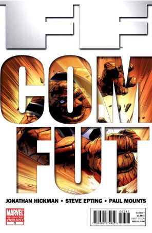 FF 3 (2nd) published by Marvel with cover art by Daniel Acuña