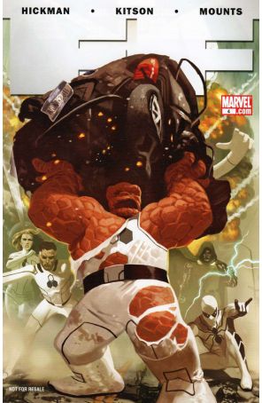 FF 4 (3rd) published by Marvel with cover art by Daniel Acuña