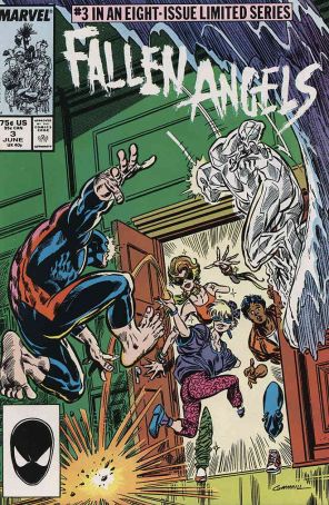 Fallen Angels 3 published by Marvel with cover art by Kerry Gammill
