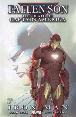 Fallen Son: The Death of Captain America 5A published by Marvel with cover art by Michael Turner