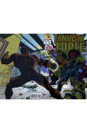 Fantastic Force 1 published by Marvel with cover art by Dante Bastianoni