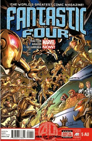 Fantastic Four (4th Series) 5.1 published by Marvel with cover art by Mark Bagley