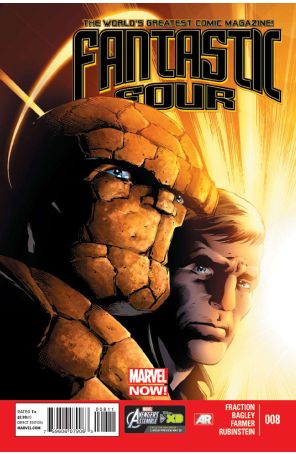 Fantastic Four (4th Series) 8 published by Marvel with cover art by Mark Bagley
