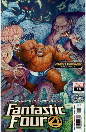 Fantastic Four (6th Series) 16 published by Marvel with cover art by Nick Bradshaw