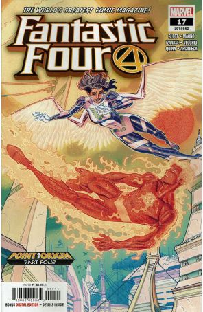 Fantastic Four (6th Series) 17 published by Marvel with cover art by Nick Bradshaw
