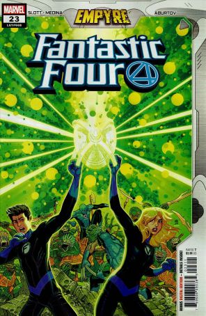 Fantastic Four (6th Series) 23 published by Marvel with cover art by Nick Bradshaw