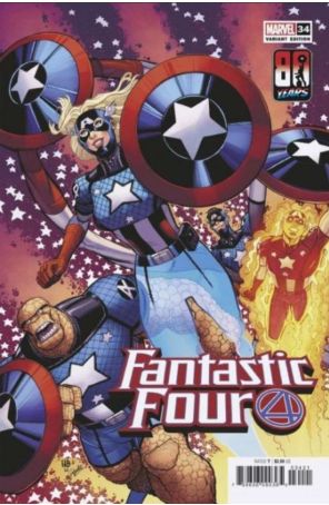 Fantastic Four (6th Series) 34A published by Marvel