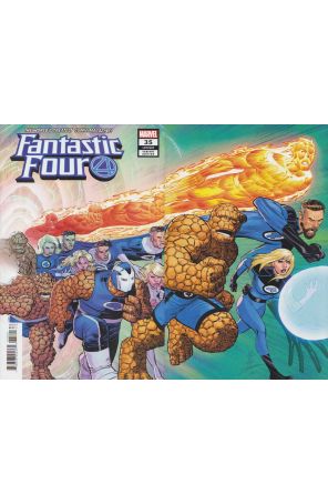 Fantastic Four (6th Series) 35A published by Marvel with cover art by John Romita Jr.
