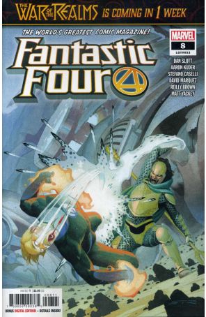 Fantastic Four (6th Series) 8 published by Marvel with cover art by Pepe Larraz