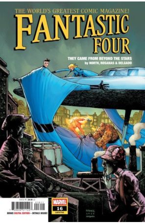 Fantastic Four (8th Series) 16 published by Marvel with cover art by Humberto Ramos