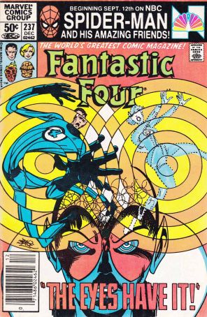 Fantastic Four (Vol. 1) 237 (Newsstand) published by Marvel with cover art by John Byrne
