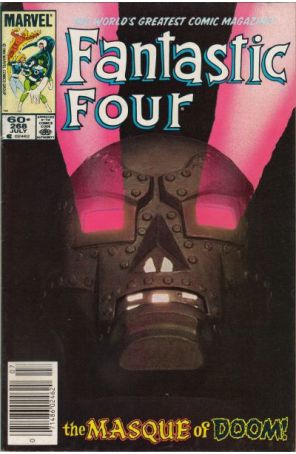 Fantastic Four (Vol. 1) 268 (Newsstand) published by Marvel with cover art by John Byrne
