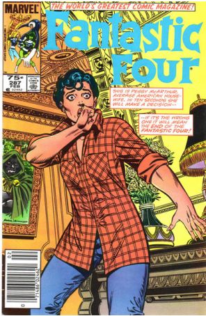 Fantastic Four (Vol. 1) 287 (Newsstand) published by Marvel with cover art by John Byrne
