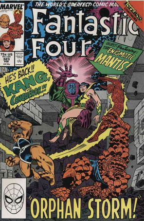 Fantastic Four (Vol. 1) 323 published by Marvel with cover art by Ron Frenz