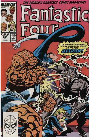Fantastic Four (Vol. 1) 331 published by Marvel with cover art by Rich Buckler