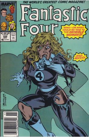 Fantastic Four (Vol. 1) 332 (Newsstand) published by Marvel with cover art by Rich Buckler