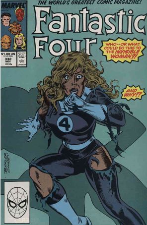 Fantastic Four (Vol. 1) 332 published by Marvel with cover art by Rich Buckler