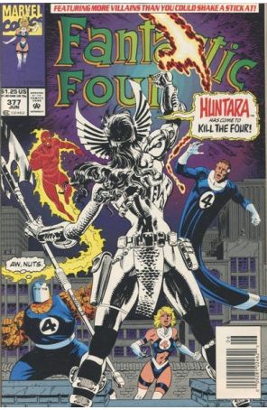 Fantastic Four (Vol. 1) 377 (Newsstand) published by Marvel with cover art by Paul Ryan