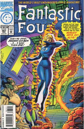 Fantastic Four (Vol. 1) 387SC published by Marvel with cover art by Paul Ryan
