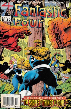 Fantastic Four (Vol. 1) 403 (Newsstand) published by Marvel with cover art by Paul Ryan