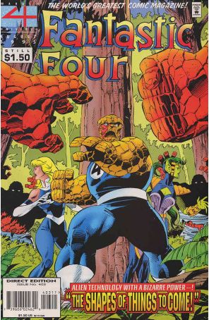 Fantastic Four (Vol. 1) 403 published by Marvel with cover art by Paul Ryan