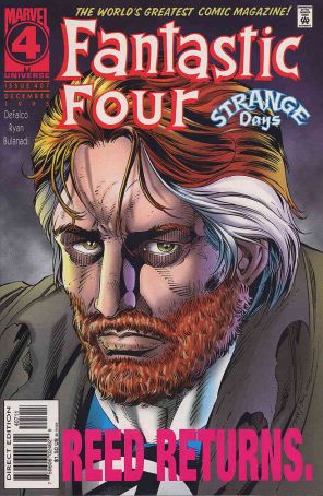 Fantastic Four (Vol. 1) 407 published by Marvel with cover art by Paul Ryan
