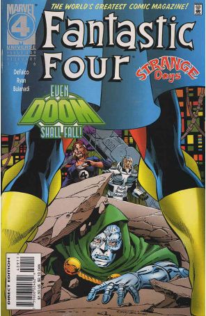 Fantastic Four (Vol. 1) 409 published by Marvel with cover art by Paul Ryan