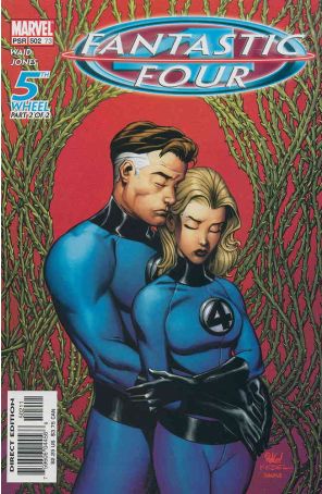 Fantastic Four (Vol. 1) 502 published by Marvel with cover art by Mike Wieringo
