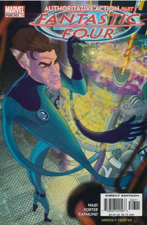 Fantastic Four (Vol. 1) 503 published by Marvel with cover art by Tony Harris