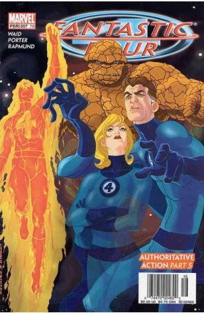Fantastic Four (Vol. 1) 507 (Newsstand) published by Marvel with cover art by Tony Harris
