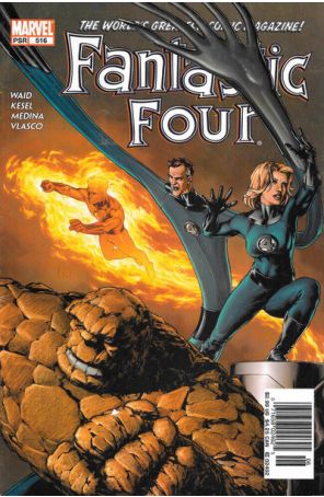 Fantastic Four (Vol. 1) 516 (Newsstand) published by Marvel with cover art by Gene Ha