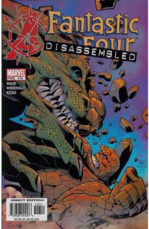 Fantastic Four (Vol. 1) 518 published by Marvel with cover art by Mike Wieringo