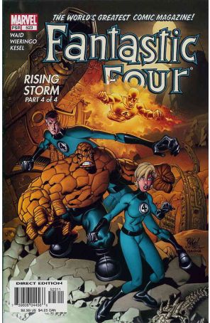 Fantastic Four (Vol. 1) 523 published by Marvel with cover art by Mike Wieringo