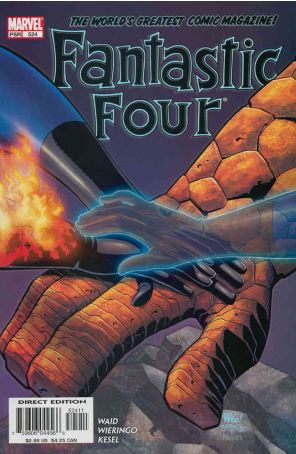 Fantastic Four (Vol. 1) 524 published by Marvel with cover art by Mike Wieringo