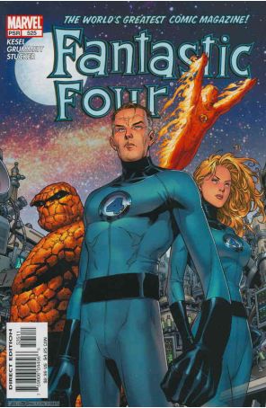 Fantastic Four (Vol. 1) 525 published by Marvel with cover art by Jim Cheung