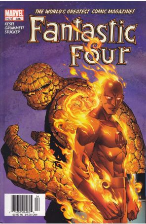 Fantastic Four (Vol. 1) 526 (Newsstand) published by Marvel with cover art by Jim Cheung