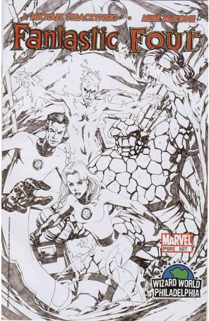 Fantastic Four (Vol. 1) 527C published by Marvel with cover art by Mike McKone