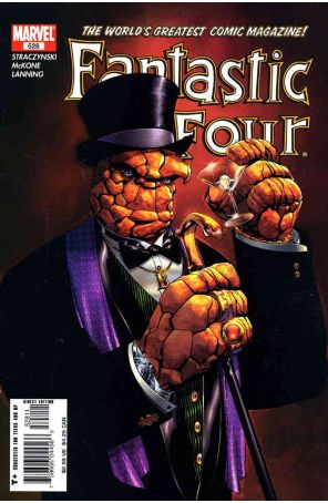 Fantastic Four (Vol. 1) 528 published by Marvel with cover art by Mike McKone
