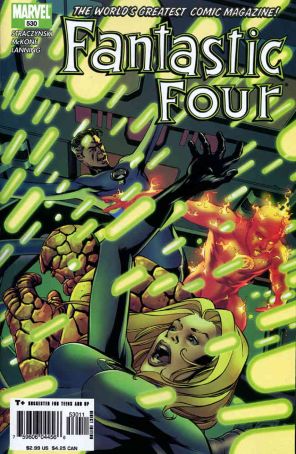 Fantastic Four (Vol. 1) 530 published by Marvel with cover art by Mike McKone