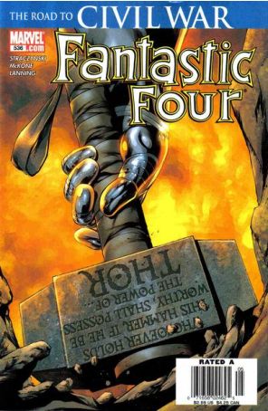 Fantastic Four (Vol. 1) 536 (Newsstand) published by Marvel with cover art by Mike McKone