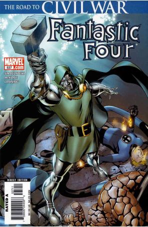 Fantastic Four (Vol. 1) 537 published by Marvel with cover art by Mike McKone
