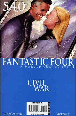 Fantastic Four (Vol. 1) 540 published by Marvel with cover art by Adi Granov